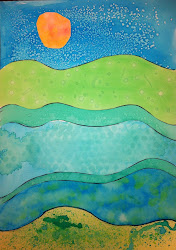 watercolor landscapes technique angela anderson techniques class kid pm posted