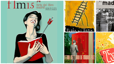Feria del Libro en el Retiro de Madrid y en carteles