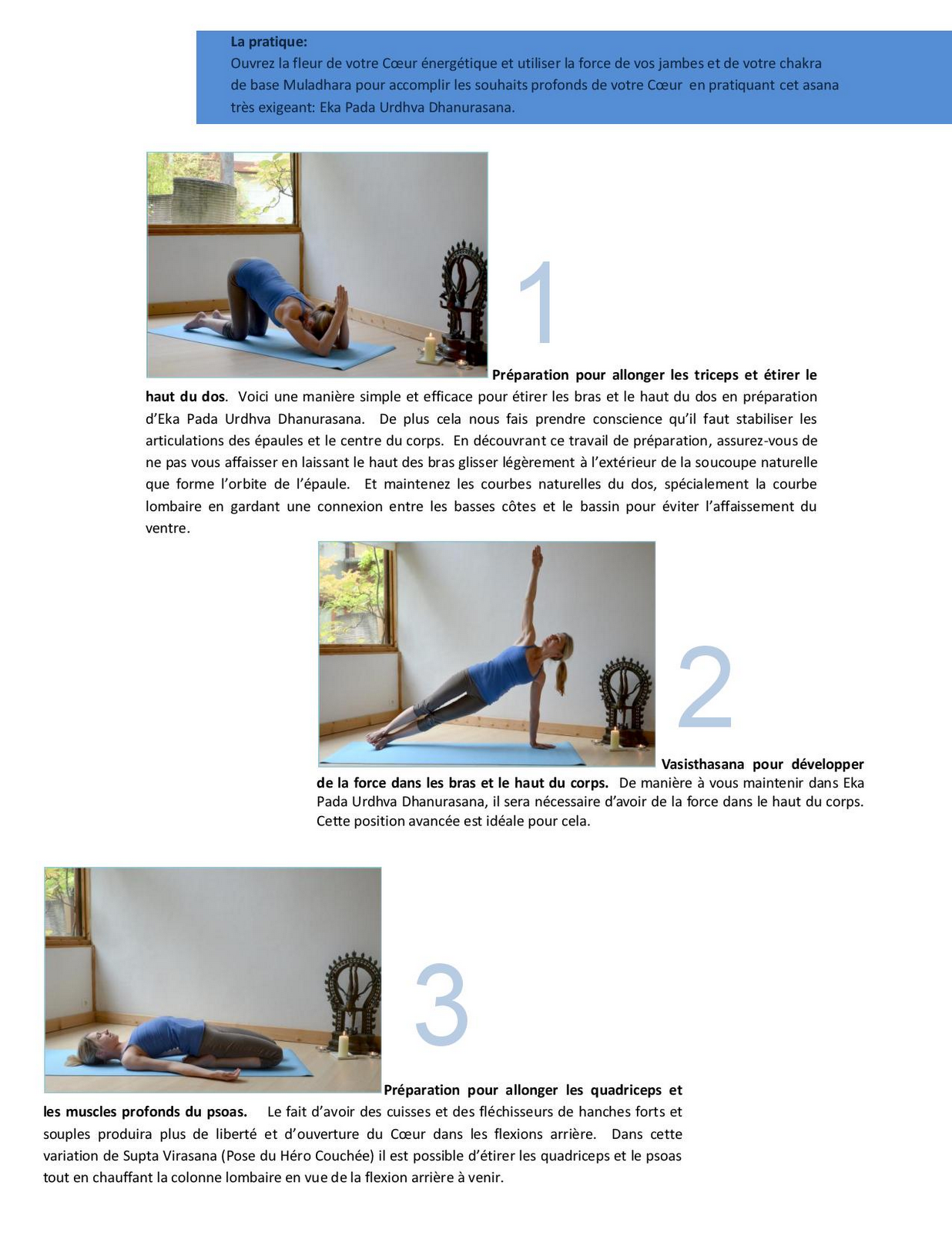 Eka Pada Urdhva Dhanurasana – Ashtanga Yoga Paris – Blog