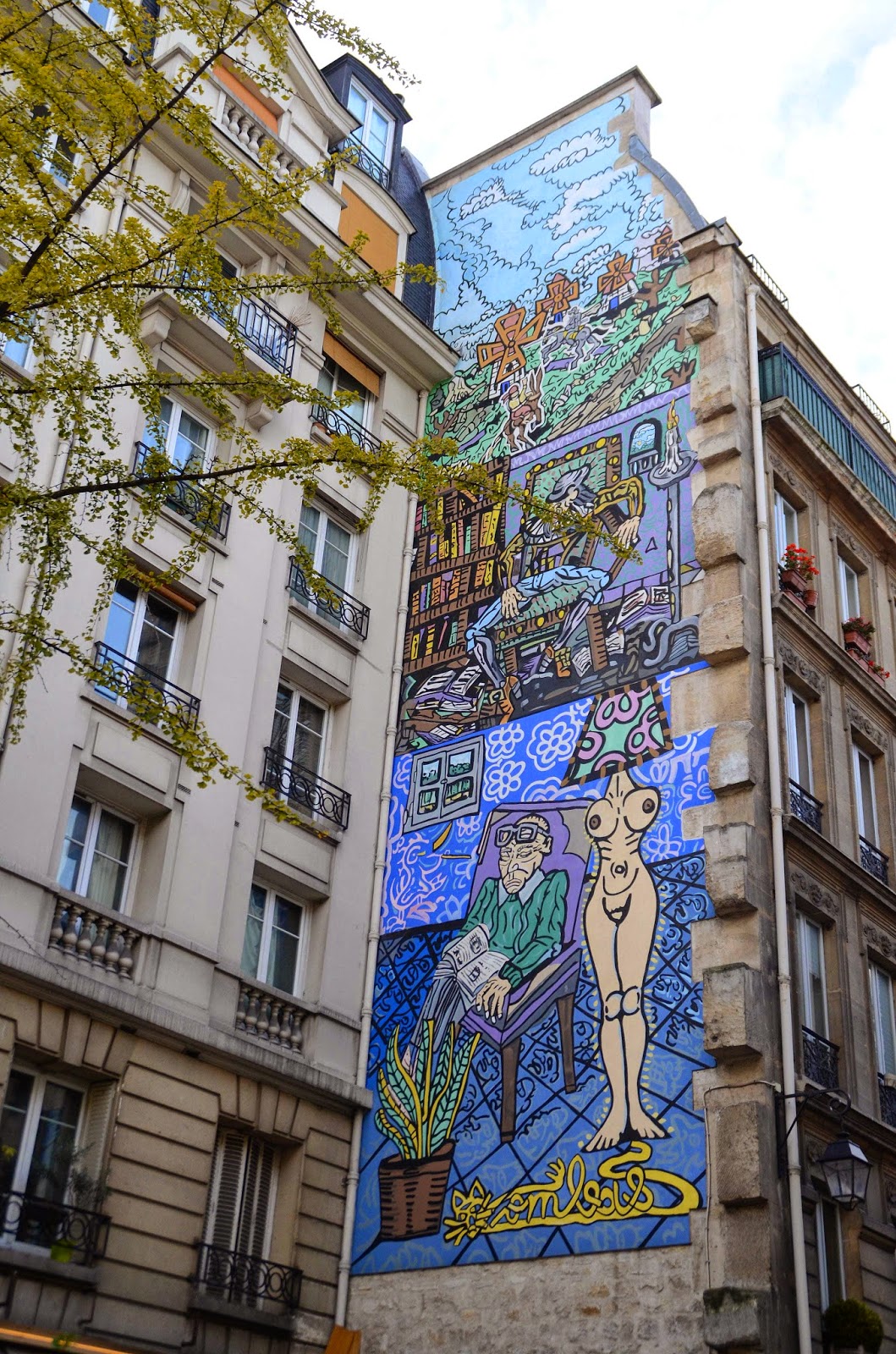 Paris and Beyond Robert Combas Rue