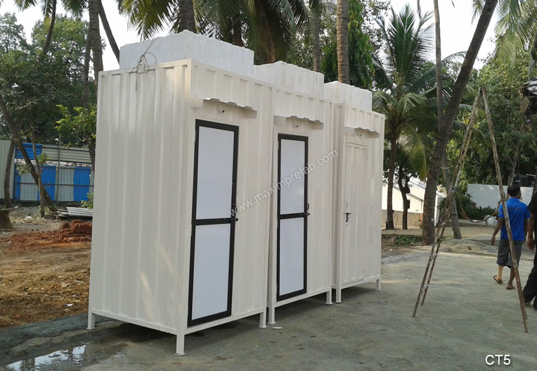 Portable Toilet Cabins Exterior For Portable Toilet Cabins
