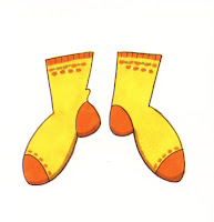 Resultat d'imatges de calcetines dibujo