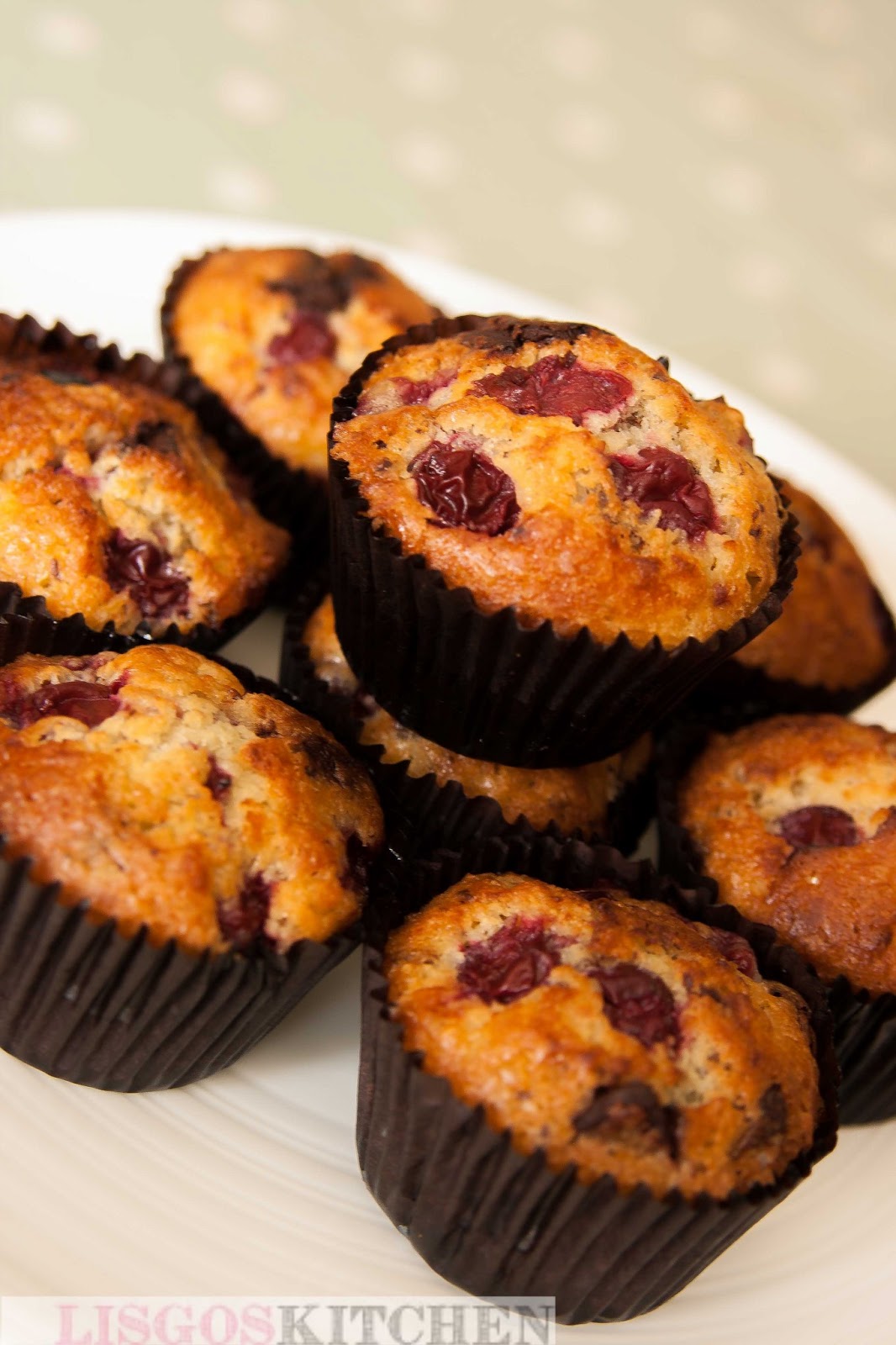 Home Family Life Paul Hollywood's Cherry and Dark Chocolate Muffins