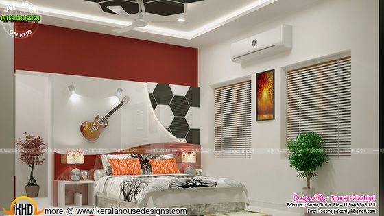 Teen bedroom interior design