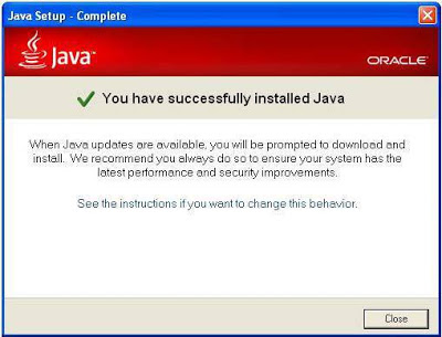 Java Setup - Complete