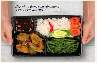 Hop nhua dung thuc pham dung mot lan