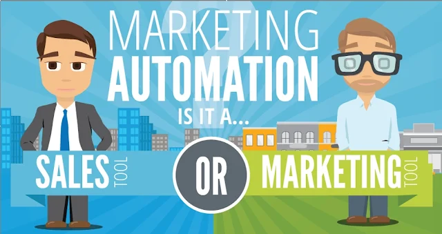Marketing Automation: Is It a Sales Or Marketing Tool infographic