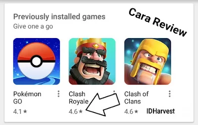 Cara Review Aplikasi dan Game di Google Play Store