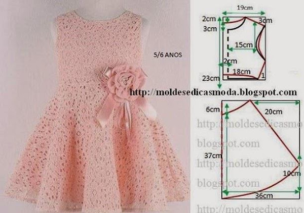 ficción Ministro Derivar 10 patrones para vestidos de niñas | Manualidades