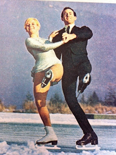 Photograph of Canadian Ice Dancing Champions Joni Graham and Don Phillips