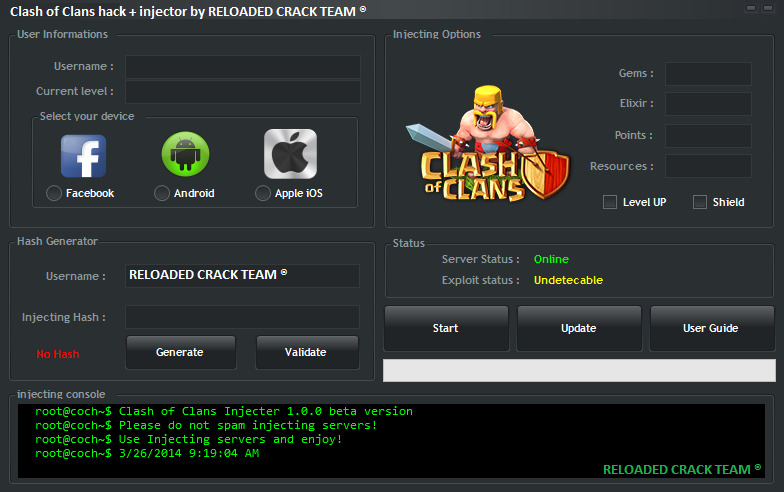clash of clans hack tool download for pc