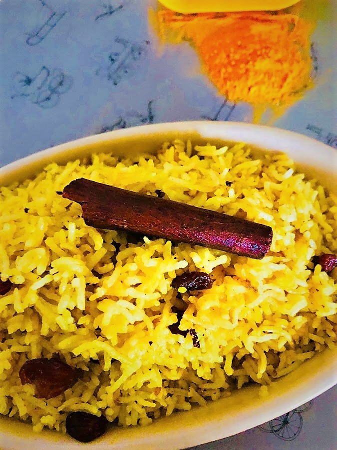 Instant Pilaf ( with leftover rice)