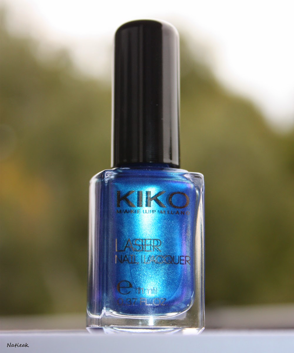 vernis à ongles Kiko 434  Psychedelic blue