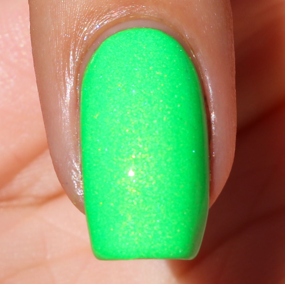 Grace-full Nail Polish Sprinkler Run swatched by Olivia Jade Nails