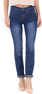 Get Broadstar Slim Women Blue Jeans for girls @233 only on flipkart 