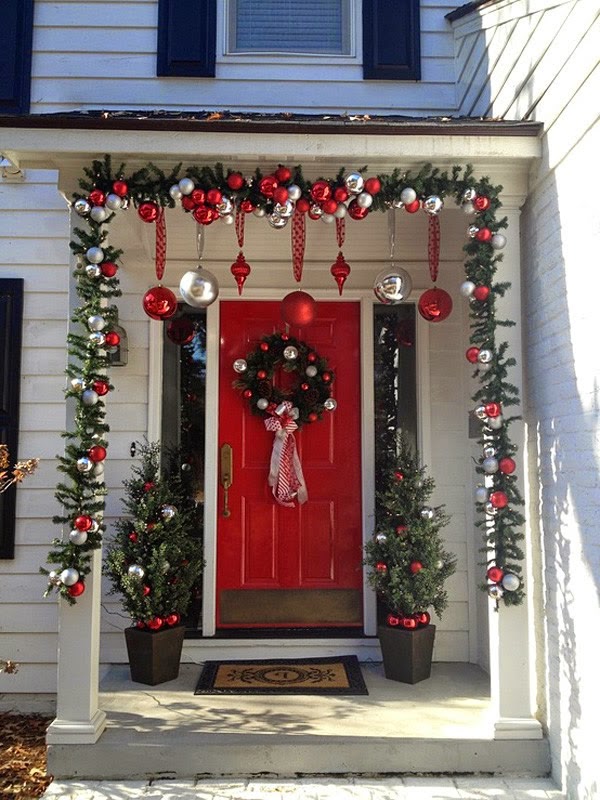 Great Christmas ideas for your porch