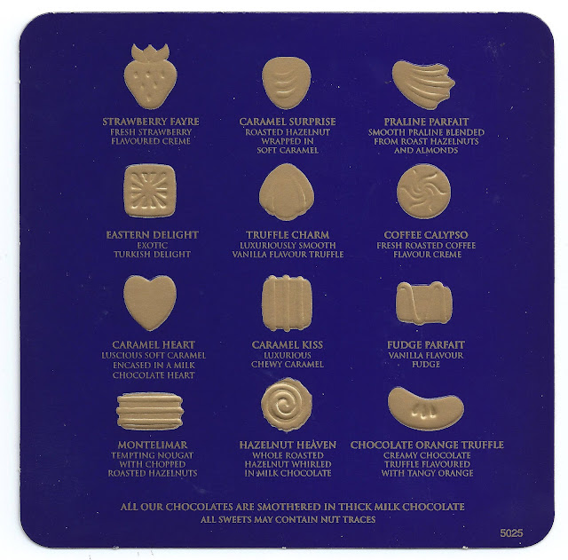 Past Print Chocolate box menus / part one