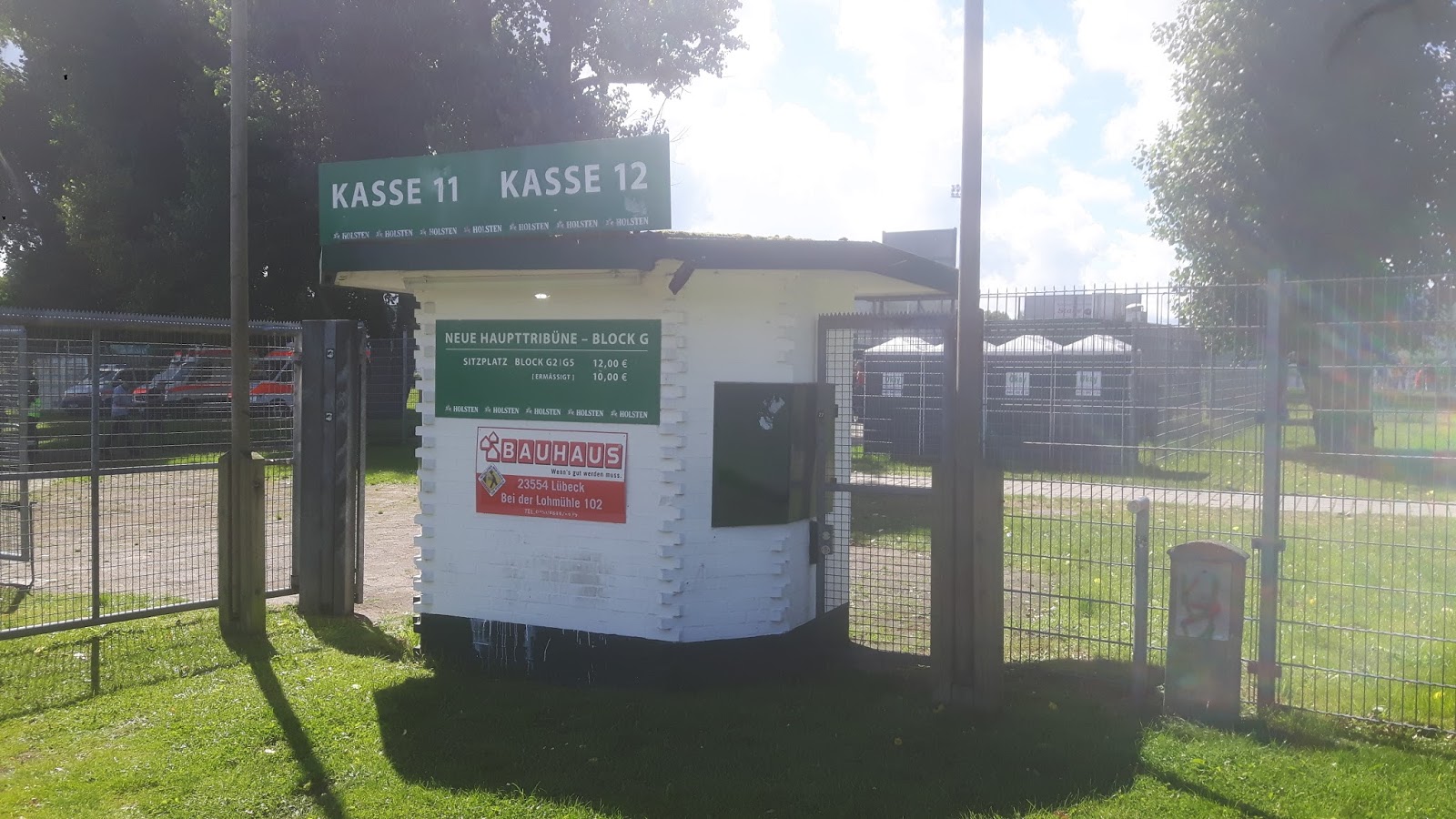 Geordie Al S Groundhopper Scrapbook Vfb Lubeck 4 0 Germania