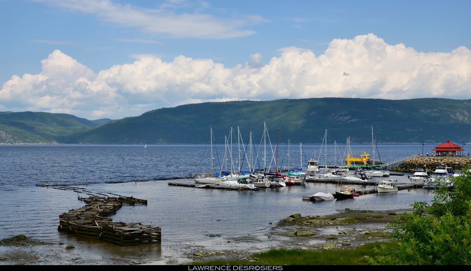 Photos, mots et dessins Marina de L'AnseSaintJean...