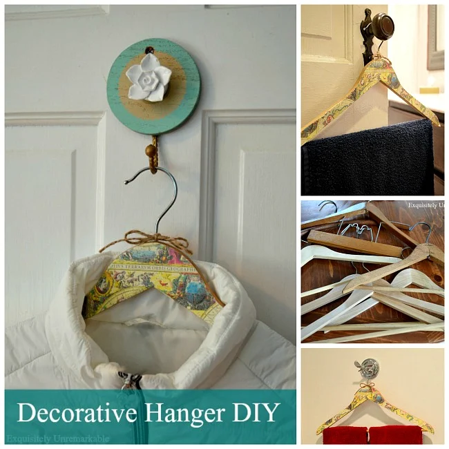 HOW TO MAKE A BATHROOM DOOR HANGER / EASY CRAFTS / DECOUPAGE 