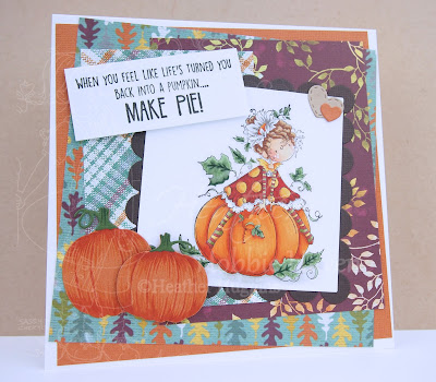 Heather's Hobbie Haven - Patricia Loves Pumpkins Card Kit