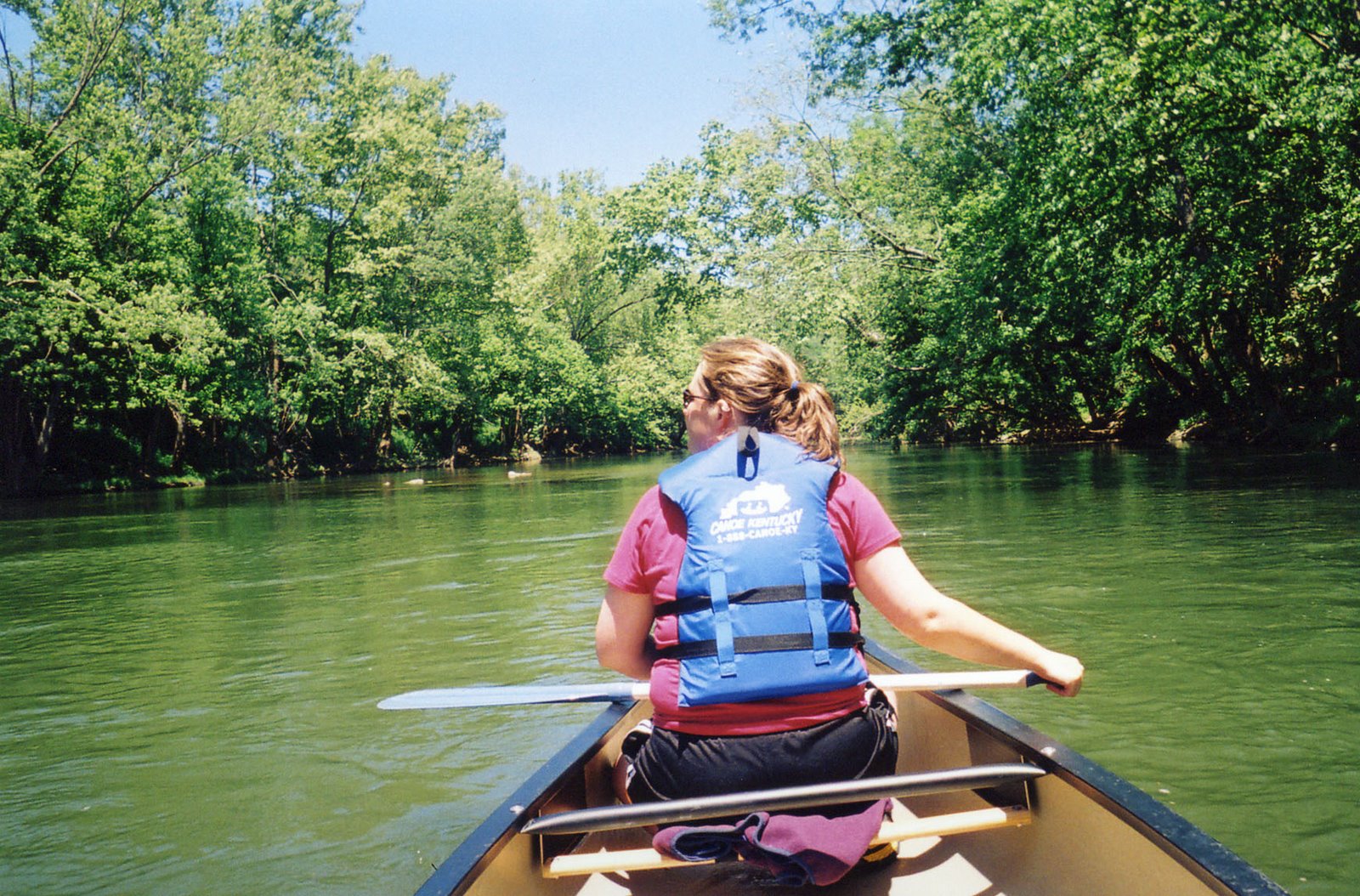 The Continuing Adventures of Eric, Noelle and Sierra Canoeing the