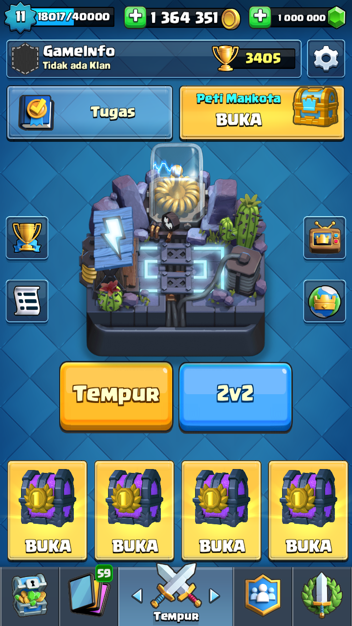 Game Info Clash Royale Mod V243