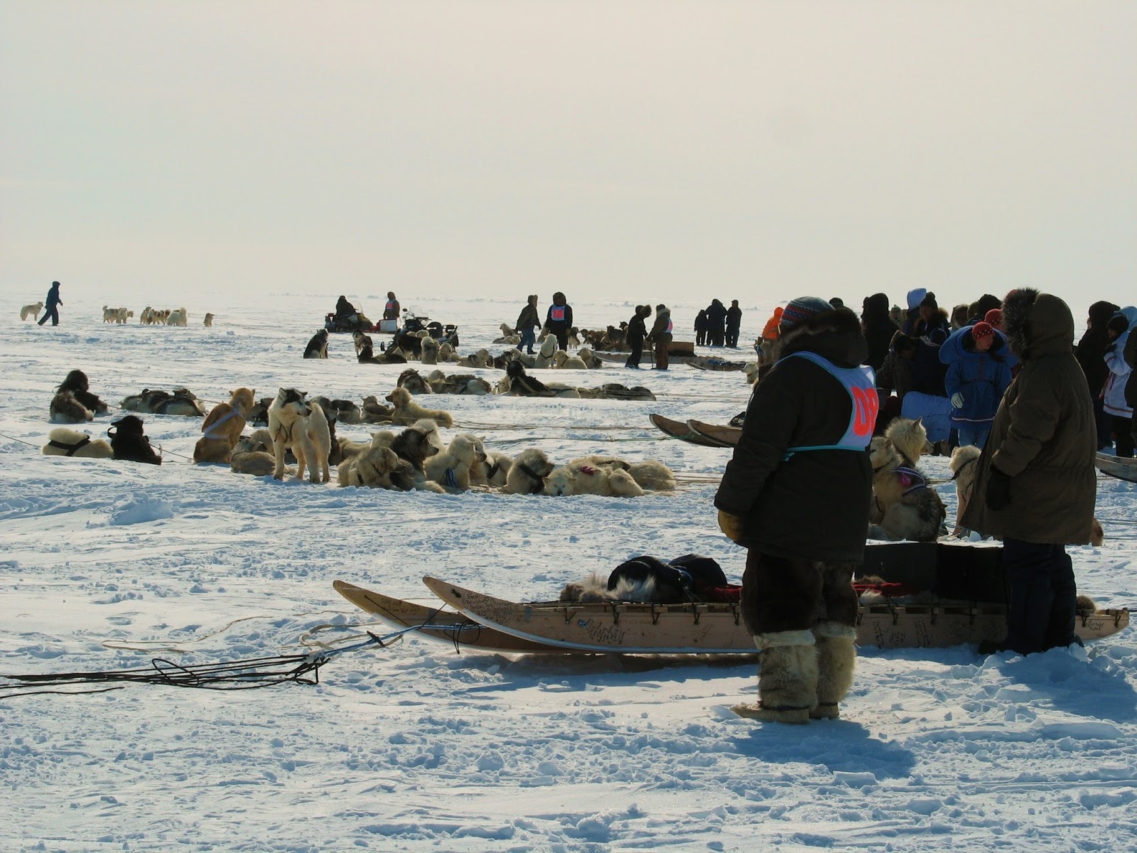 Ultima Thule Igloolik and Hall Beach, two nearby arctic settlements in