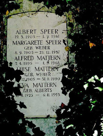 Albert Speer tombstone, Third Reich graves worldwartwo.filminspector.com