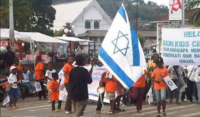 Pengibaran Bendera Israel di Papua