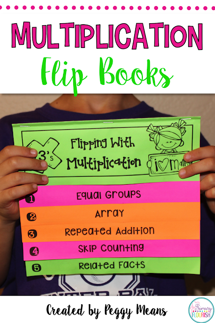 multiplication strategies interactive flip books 2s 10s your students will flip over these