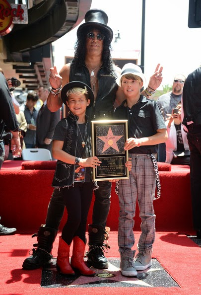 Slash Hollywood Walk Of Fame figli