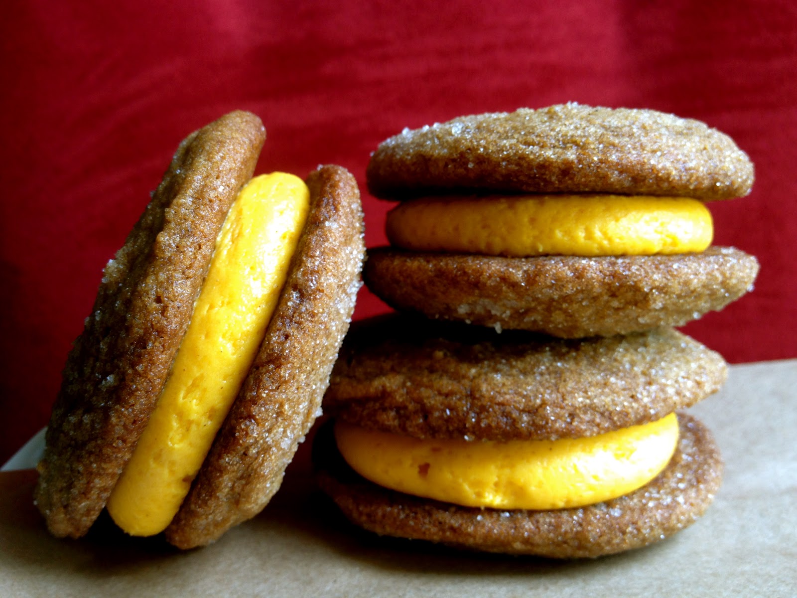 My Pretty Pink Mixer GingerMolasses Whoopie Pies