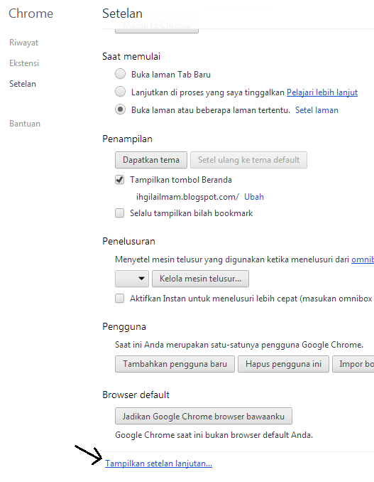 Ihgilailmam Melihat Password dari History (chrome)