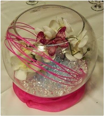 luxury fish bowl decorations for weddings