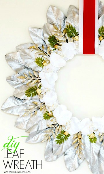 facil de manejar Casarse vóleibol LiveLoveDIY: How To Make a DIY Christmas Leaf Wreath (with Rub n Buff) facil de manejar Casarse vóleibol LiveLoveDIY: How To Make a DIY Christmas Leaf Wreath (with Rub n Buff)