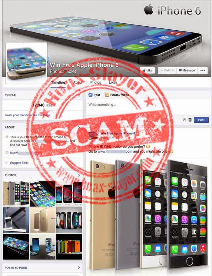 Win A Free Iphone 6 >> Win Apple S Iphone 6 For Free A New Facebook Scam Hackdig Win A Free Iphone 6 >> Win Apple S Iphone 6 For Free A New Facebook Scam Hackdig