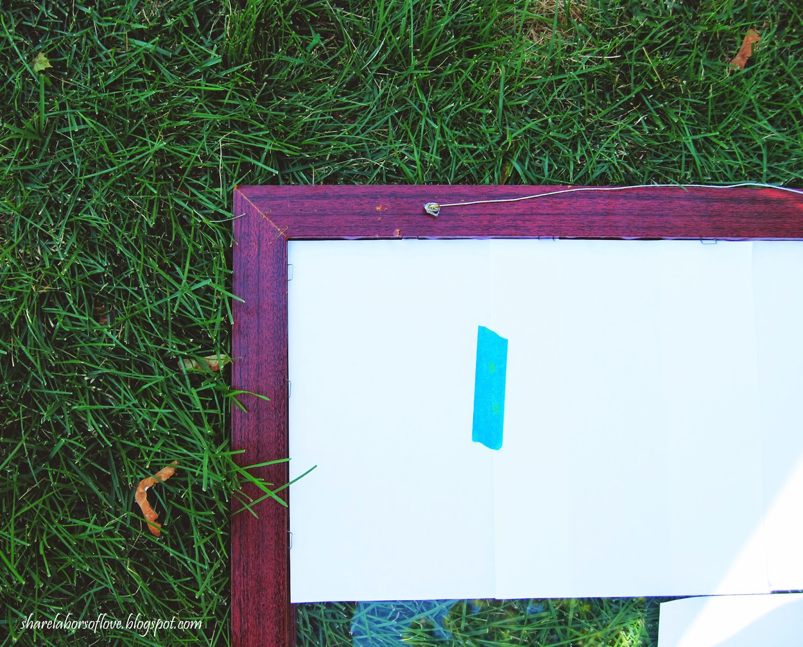 Labors of Love HowTo Cheaply Frame Photography/Artwork