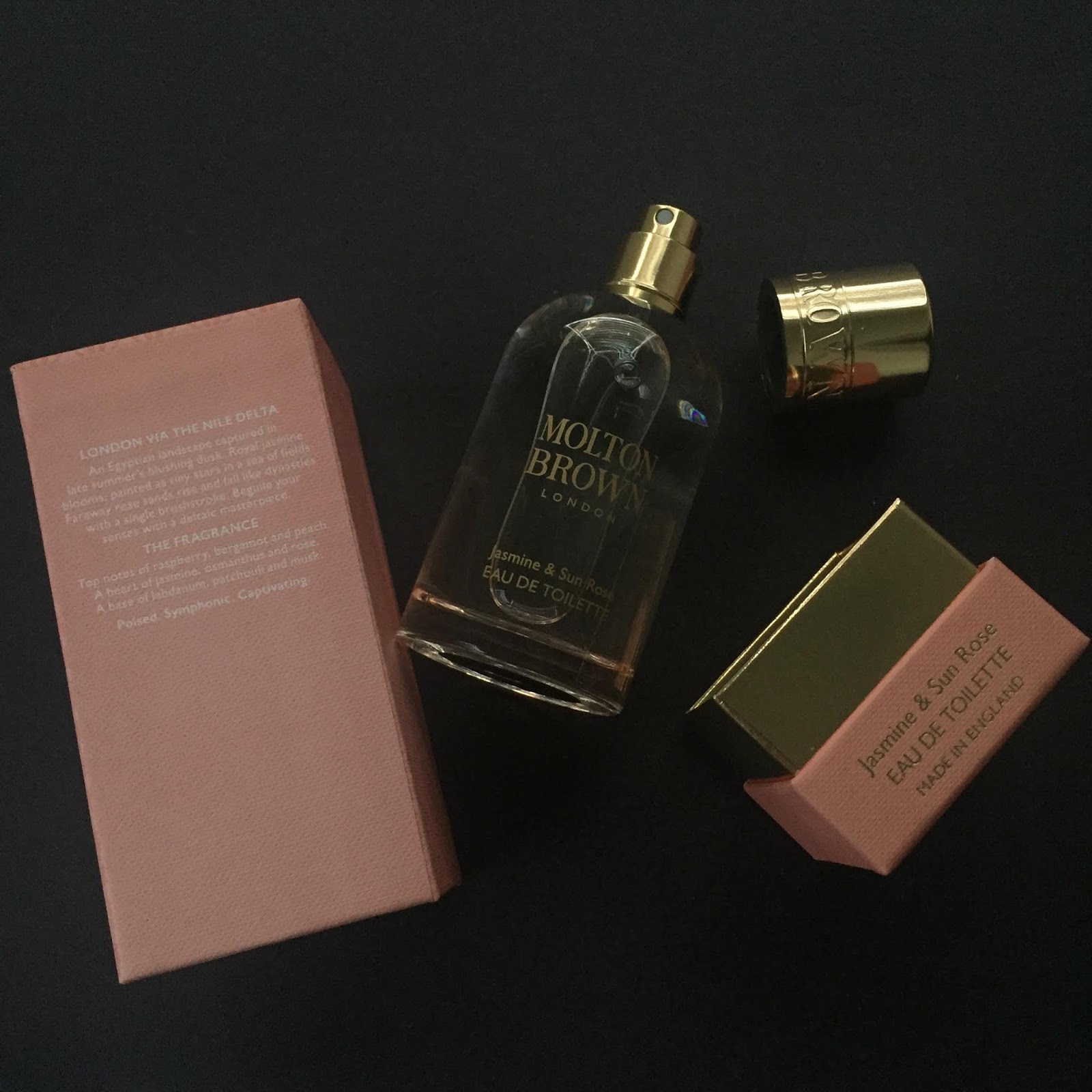 Molton Brown Jasmine & Sun Rose Eau De Toilette Perfume Review and