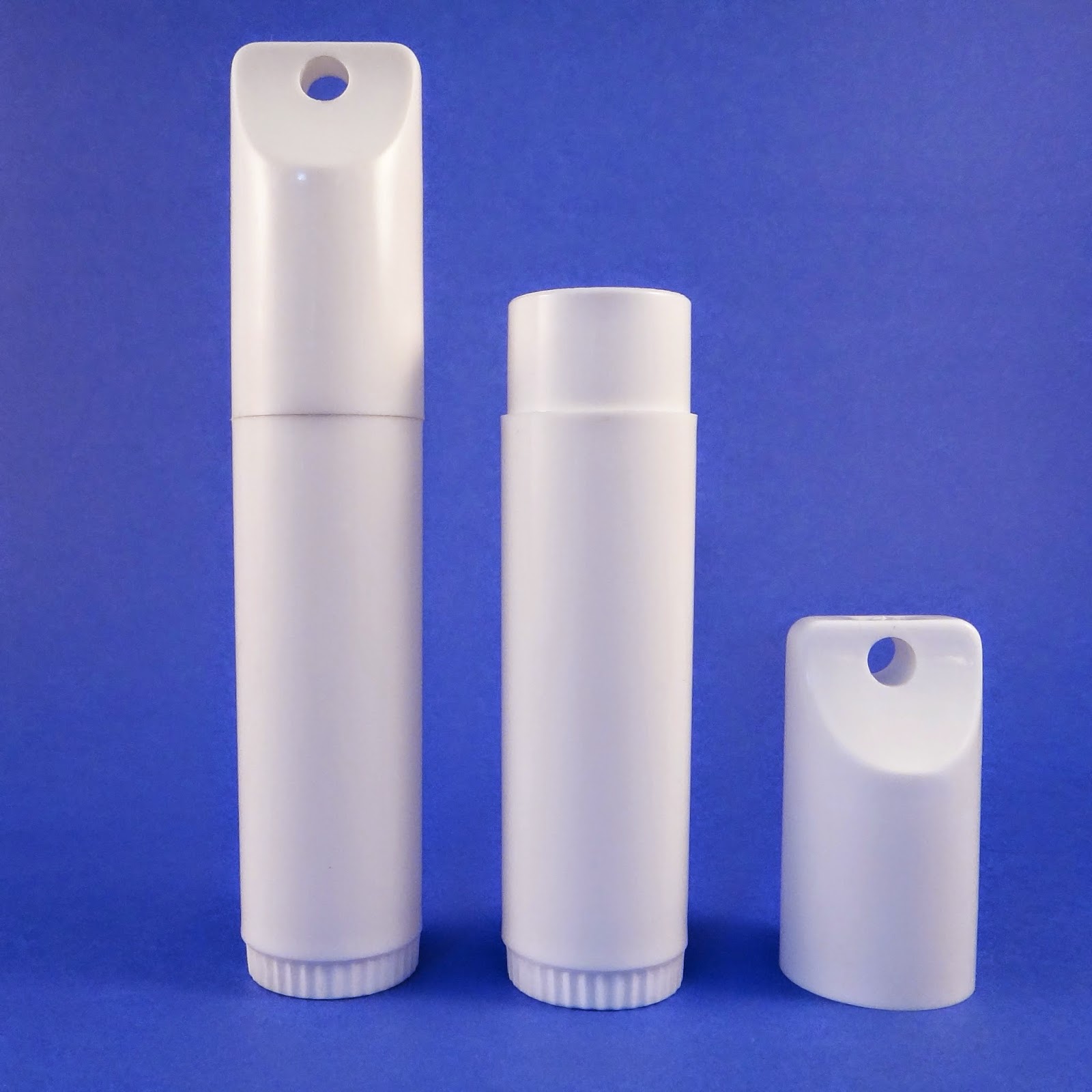 Jumbo Lip Balm Packaging Container Lip Care Tube Case w Key Holder Lid