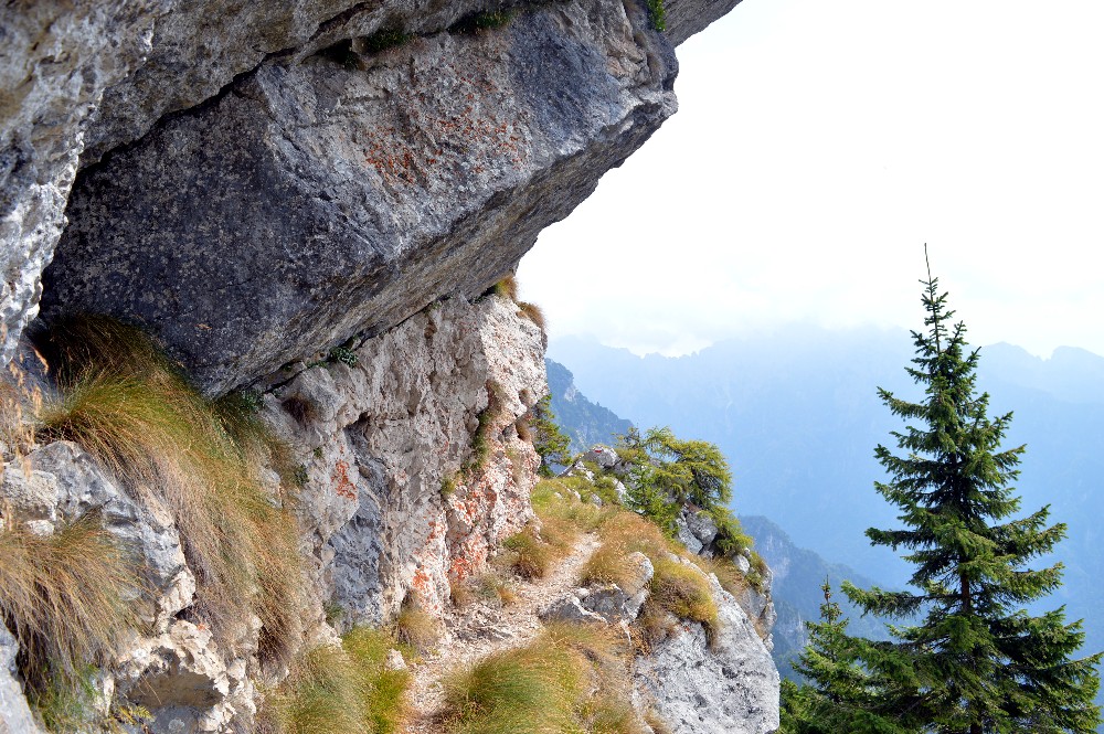 La traversata delle Vette Feltrine, a piedi dal Rifugio Dal Piaz al