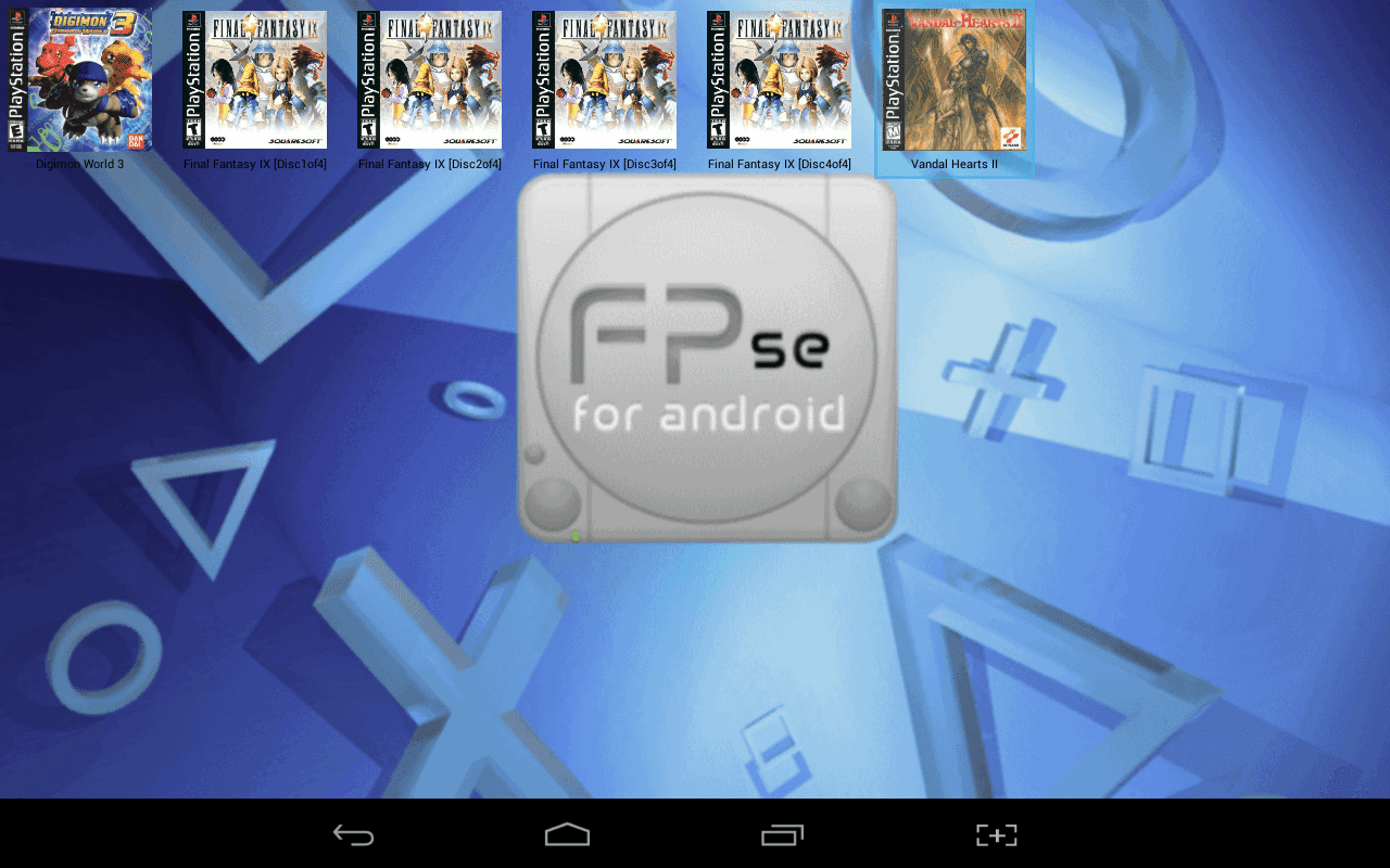 FPse Emulator PS1 APK v0.11.183 Terbaru Full Apk Download