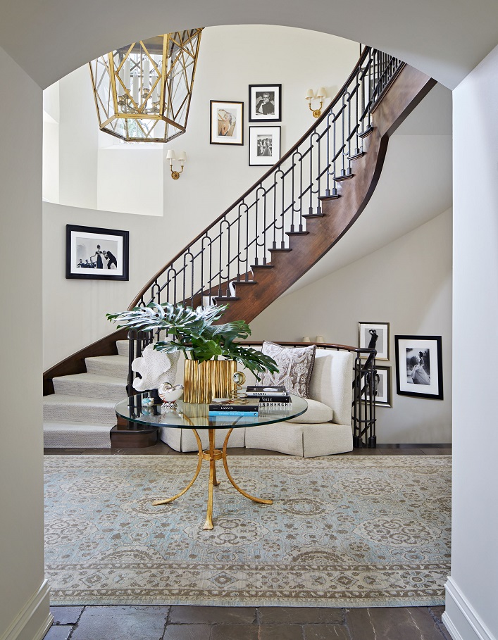 A beautifully layered, pattern-filled Denver home with a new traditional flair!