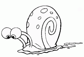 Snail coloring page 9
