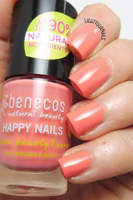 Smalto color pesca Benecos Peach Sorbet peach colored nail polish #nails #unghie #lightyournails #benecos Smalto color pesca Benecos Peach Sorbet peach colored nail polish #nails #unghie #lightyournails #benecos
