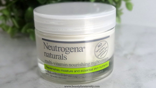 Neutrogena Naturals Multi-Vitamin Nourishing Night Cream Neutrogena Naturals Multi-Vitamin Nourishing Night Cream Review