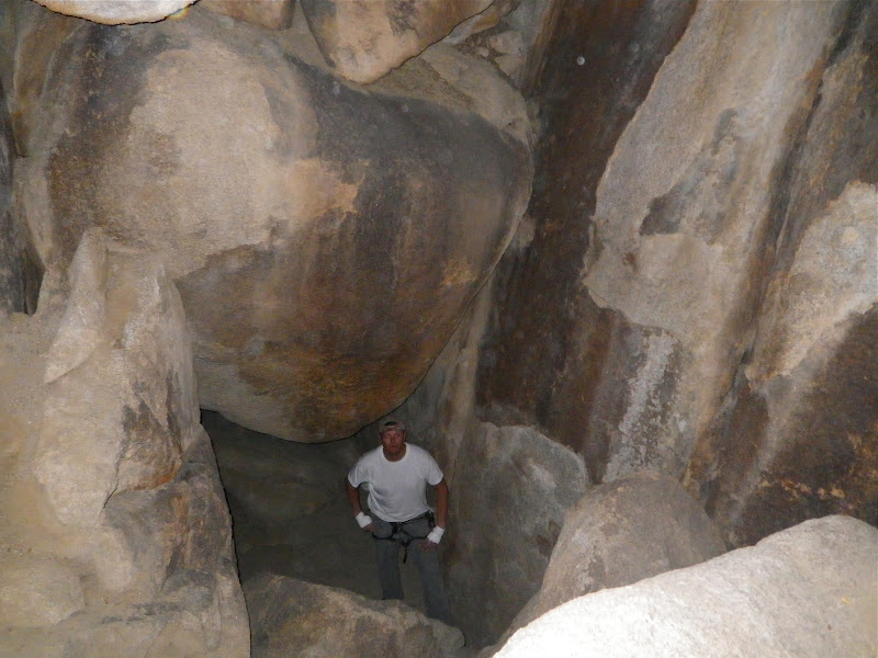David Stillman "Chasm of Doom" cave system, Joshua Tree National Park