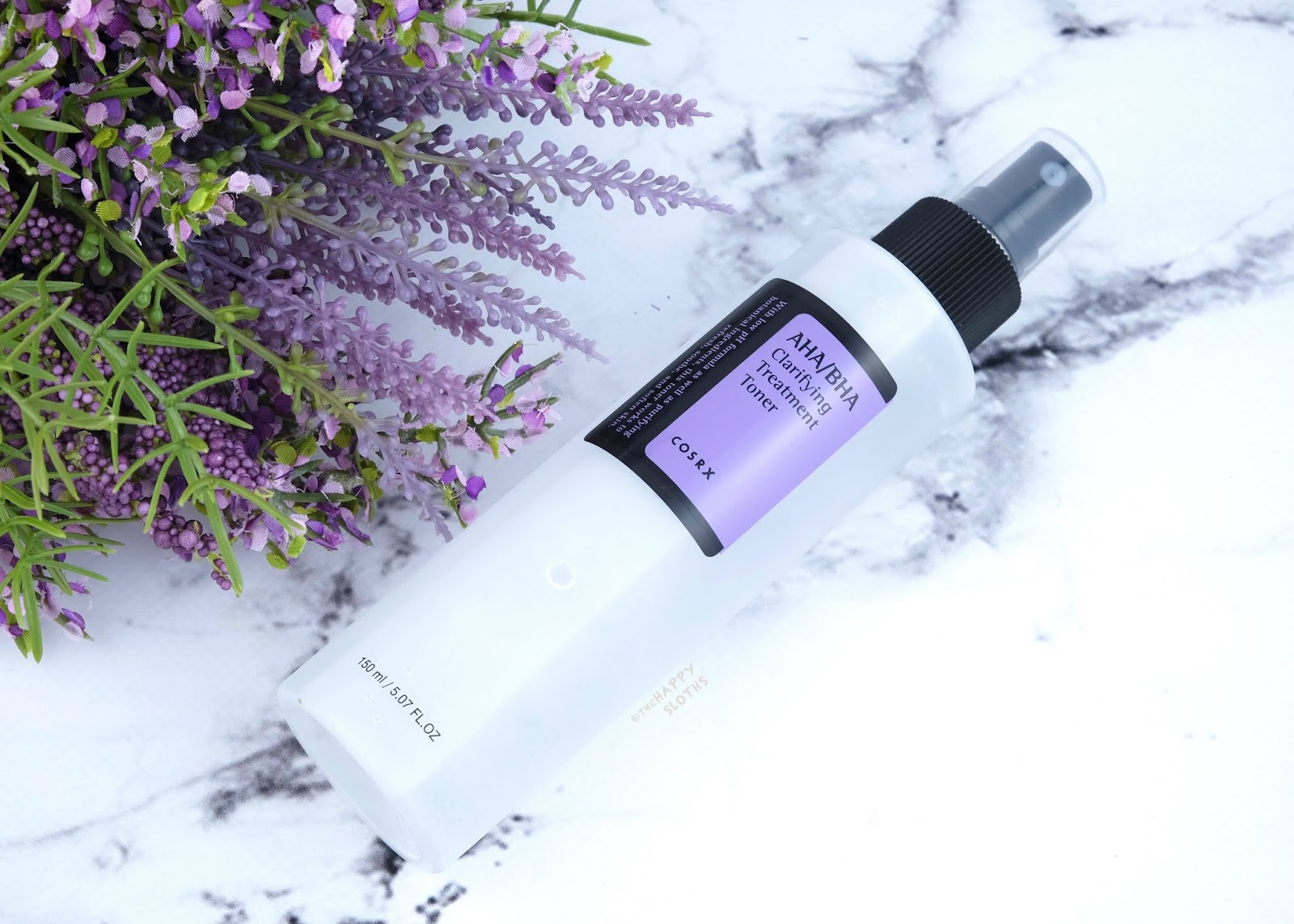 COSRX | AHA/BHA Clarifying Treatment Toner: Review | The Happy Sloths: Beauty, Makeup, and Skincare Blog with Reviews and