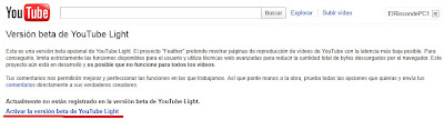 Acelera la carga de los vídeos de YouTube