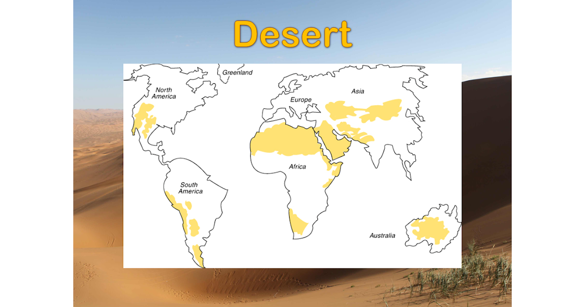 5th Grade Andrés Segovia SCIENCE UNIT 2 Deserts